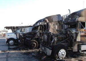 Commercial Truck Arson in Brooklyn