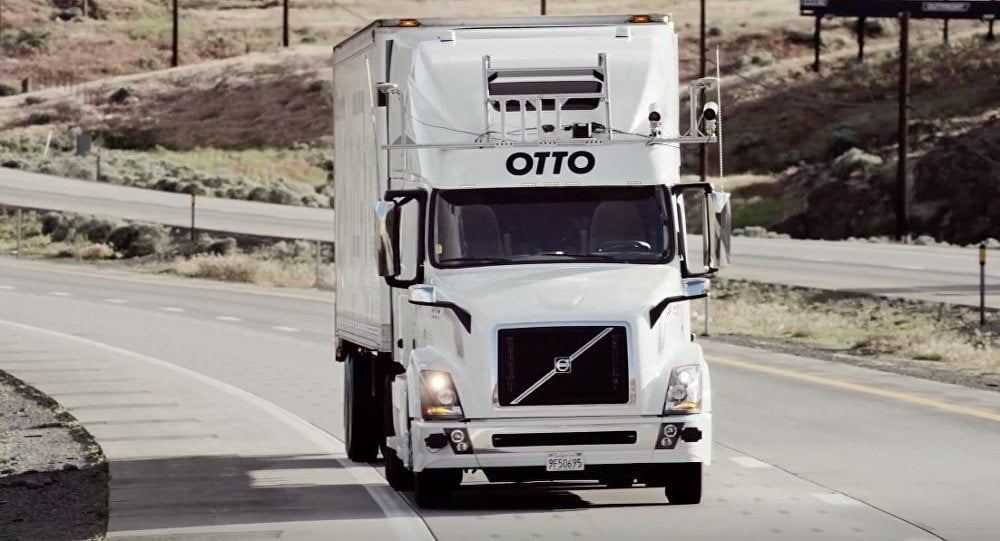 Self Driving Otto Semi Truck